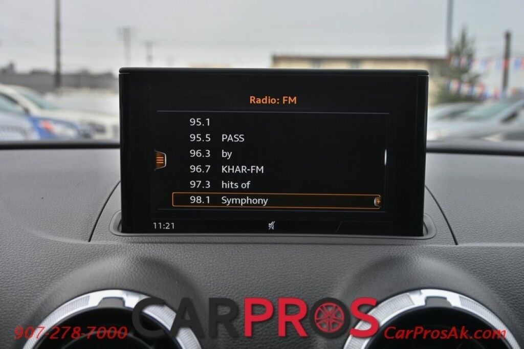 2017 Audi A3 Sedan Premium - Convenience Pkg - Heated Leather Seats - Panoramic Sunroof - Dual Climate Control - Navigation - Back Up Camera - Keyless Entry & Push to Start - Low Miles Anchorage AK