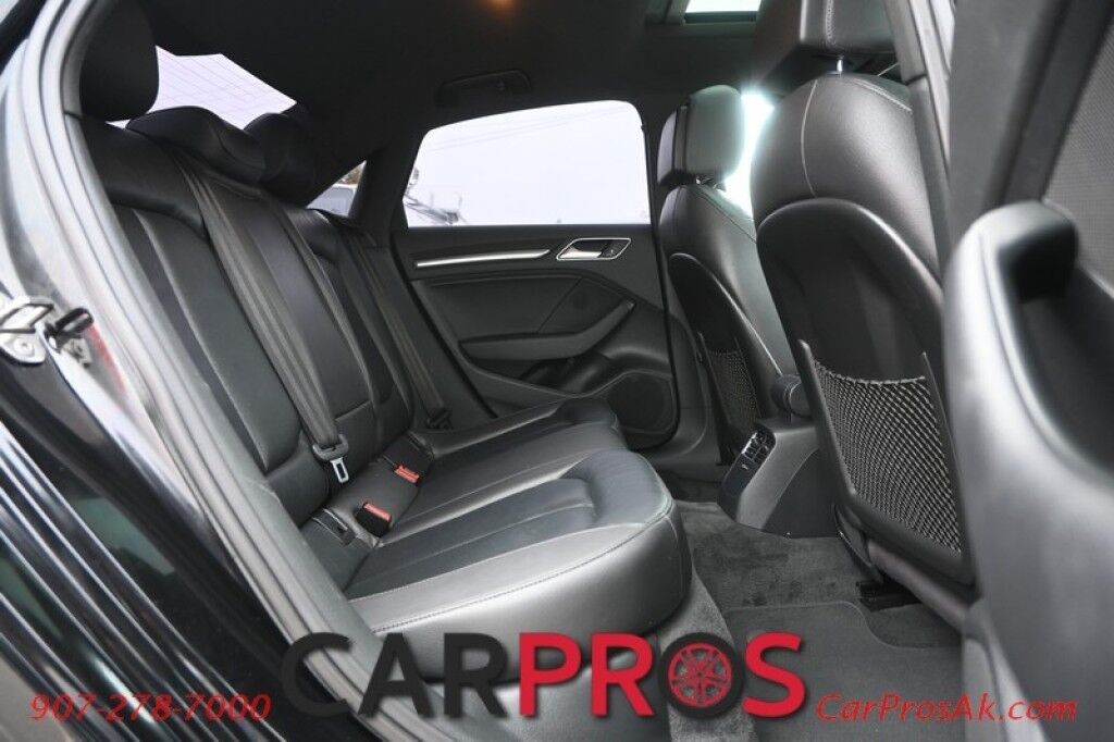 2017 Audi A3 Sedan Premium - Convenience Pkg - Heated Leather Seats - Panoramic Sunroof - Dual Climate Control - Navigation - Back Up Camera - Keyless Entry & Push to Start - Low Miles Anchorage AK