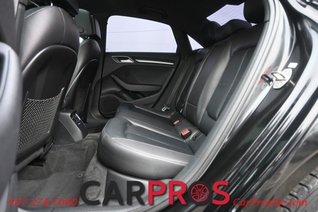 2017 Audi A3 Sedan Premium - Convenience Pkg - Heated Leather Seats - Panoramic Sunroof - Dual Climate Control - Navigation - Back Up Camera - Keyless Entry & Push to Start - Low Miles Anchorage AK