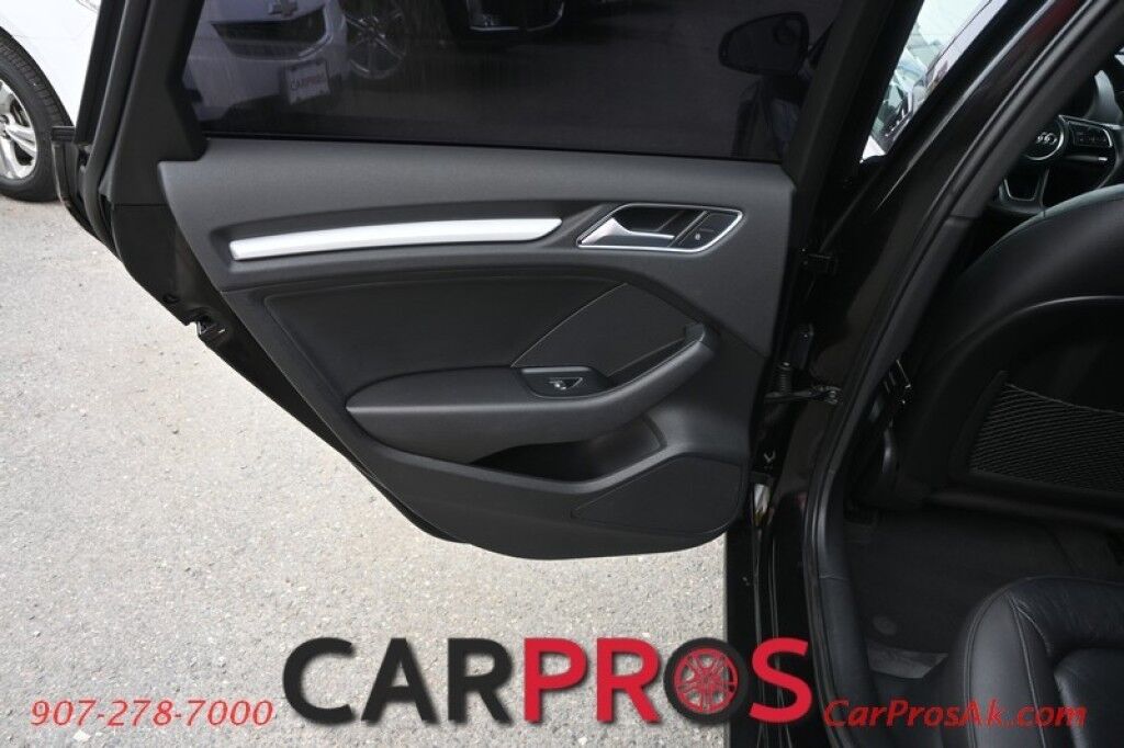 2017 Audi A3 Sedan Premium - Convenience Pkg - Heated Leather Seats - Panoramic Sunroof - Dual Climate Control - Navigation - Back Up Camera - Keyless Entry & Push to Start - Low Miles Anchorage AK