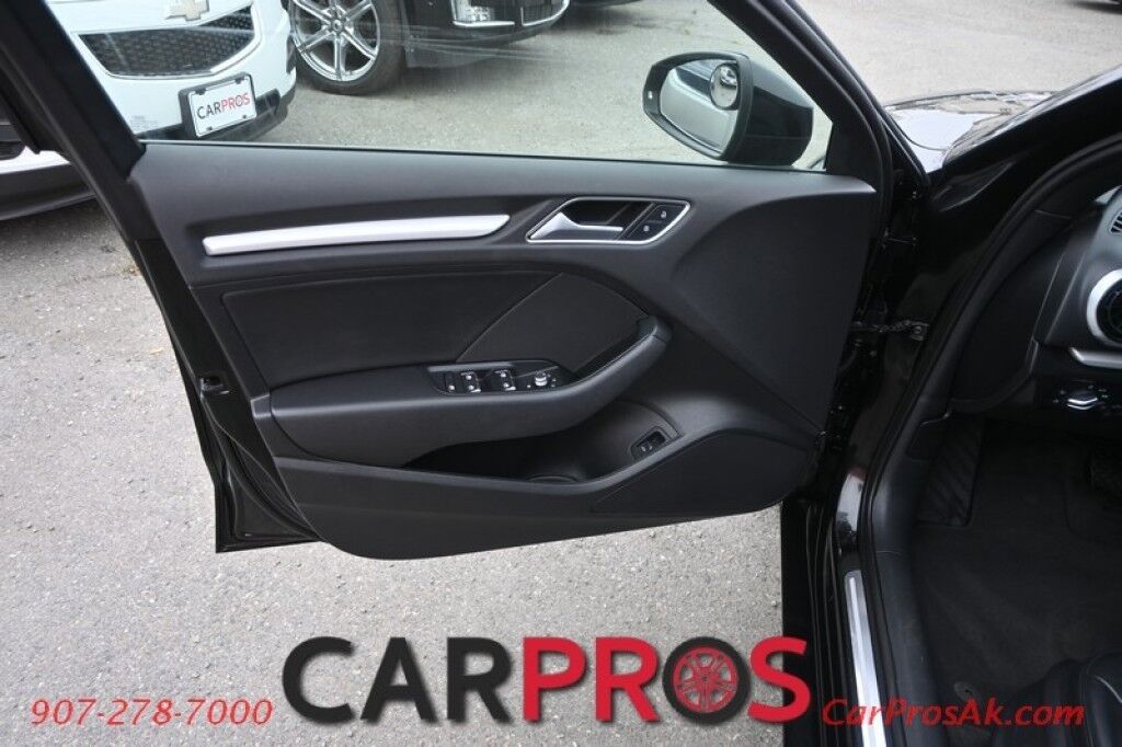 2017 Audi A3 Sedan Premium - Convenience Pkg - Heated Leather Seats - Panoramic Sunroof - Dual Climate Control - Navigation - Back Up Camera - Keyless Entry & Push to Start - Low Miles Anchorage AK