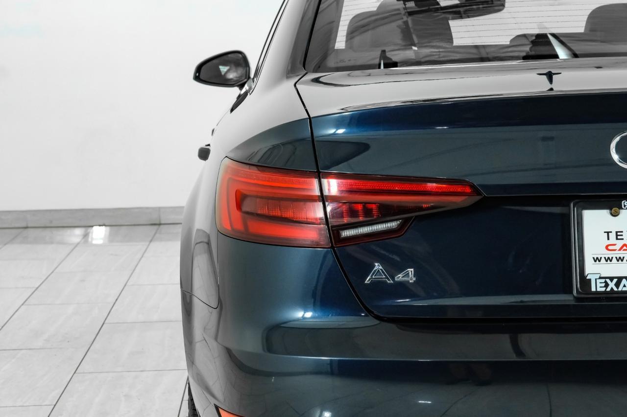 2017 Audi A4 2.0T PREMIUM QUATTRO AUTOMATIC CONVENIENCE PKG SUNROOF LEATHER S Carrollton TX