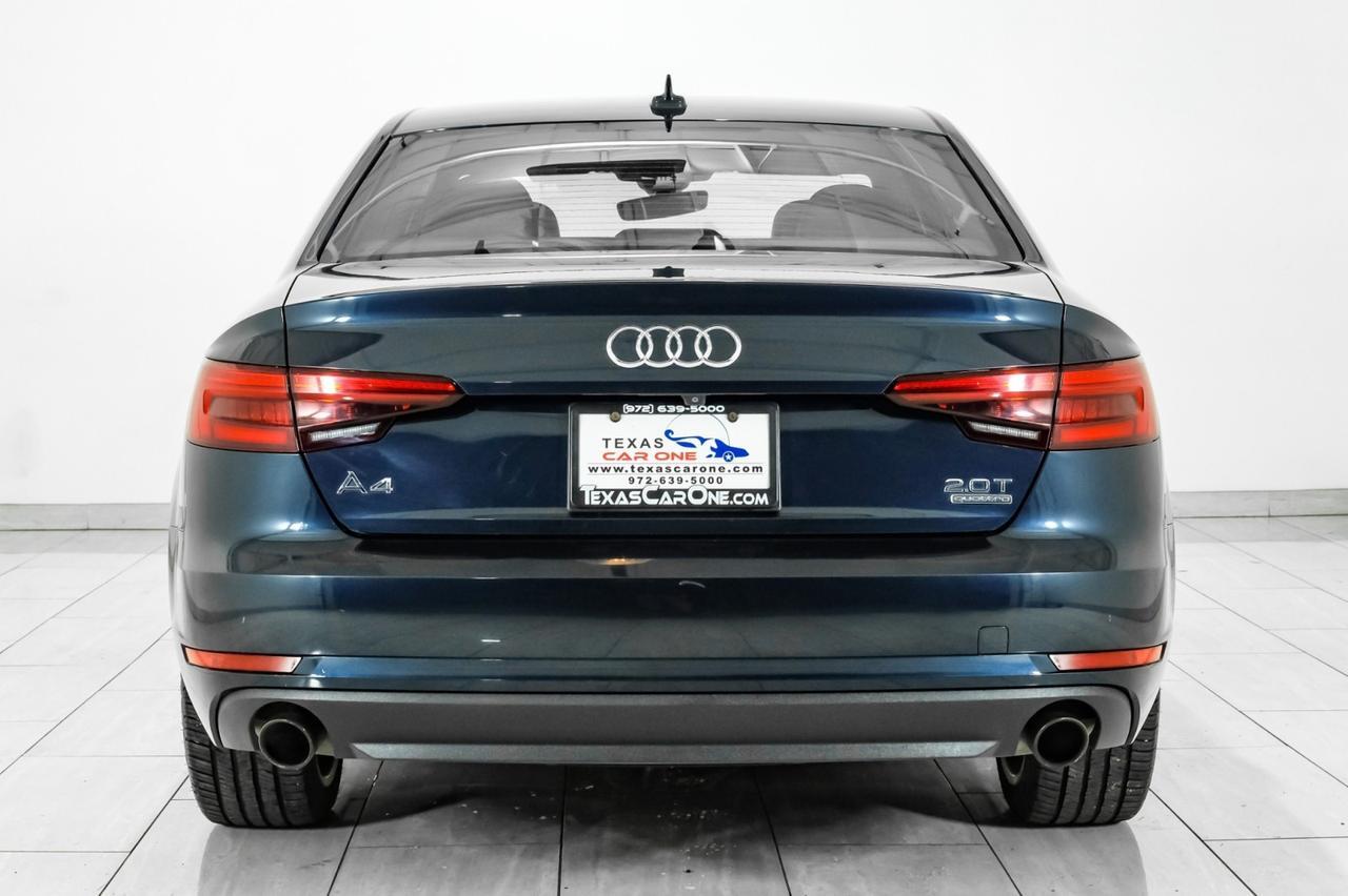 2017 Audi A4 2.0T PREMIUM QUATTRO AUTOMATIC CONVENIENCE PKG SUNROOF LEATHER S Carrollton TX