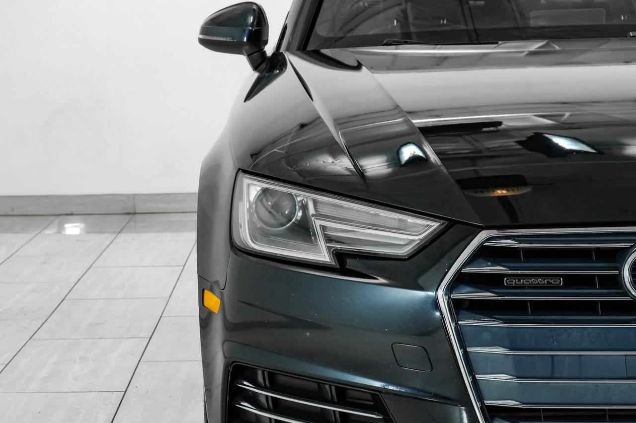 2017 Audi A4 2.0T PREMIUM QUATTRO AUTOMATIC CONVENIENCE PKG SUNROOF LEATHER S Carrollton TX