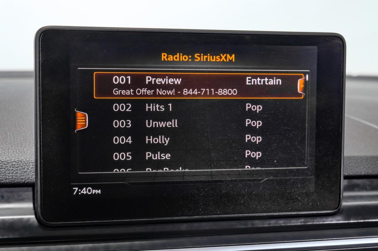 2017 Audi A4 2.0T PREMIUM QUATTRO AUTOMATIC CONVENIENCE PKG SUNROOF LEATHER S Carrollton TX