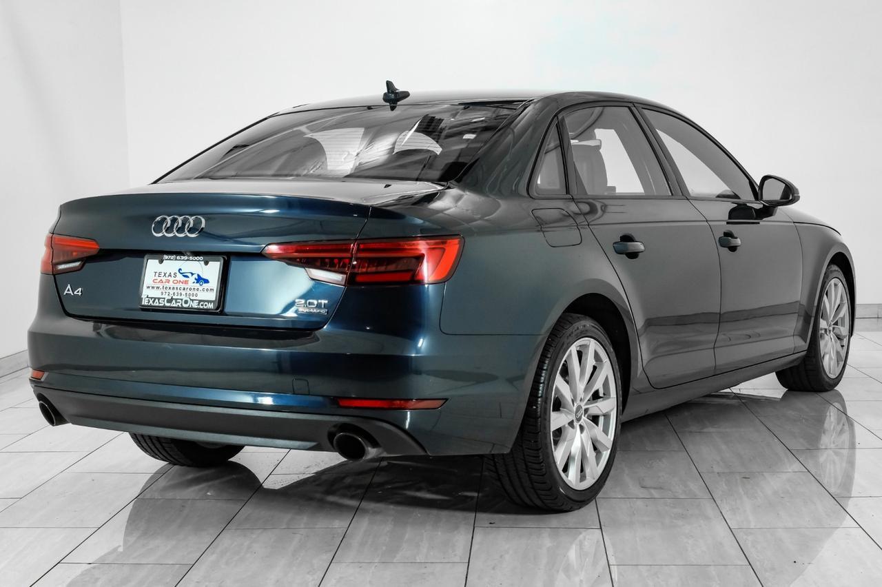 2017 Audi A4 2.0T PREMIUM QUATTRO AUTOMATIC CONVENIENCE PKG SUNROOF LEATHER S Carrollton TX