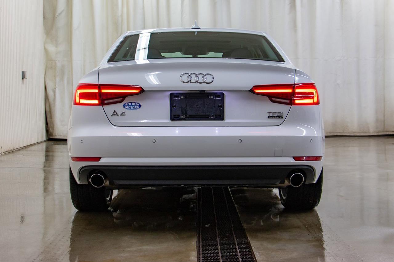 2017 Audi A4 2.0T Progressiv Quattro Leather Roof Nav Red Deer AB