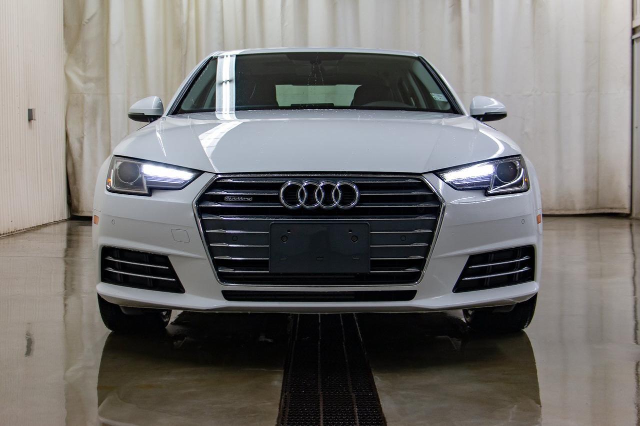 2017 Audi A4 2.0T Progressiv Quattro Leather Roof Nav Red Deer AB