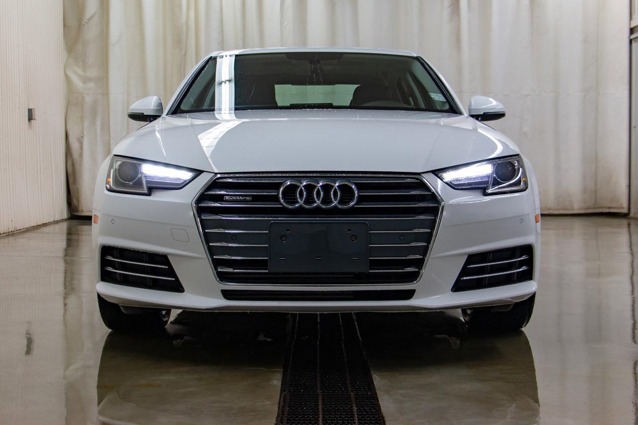 2017 Audi A4 2.0T Progressiv Quattro Leather Roof Nav Red Deer AB