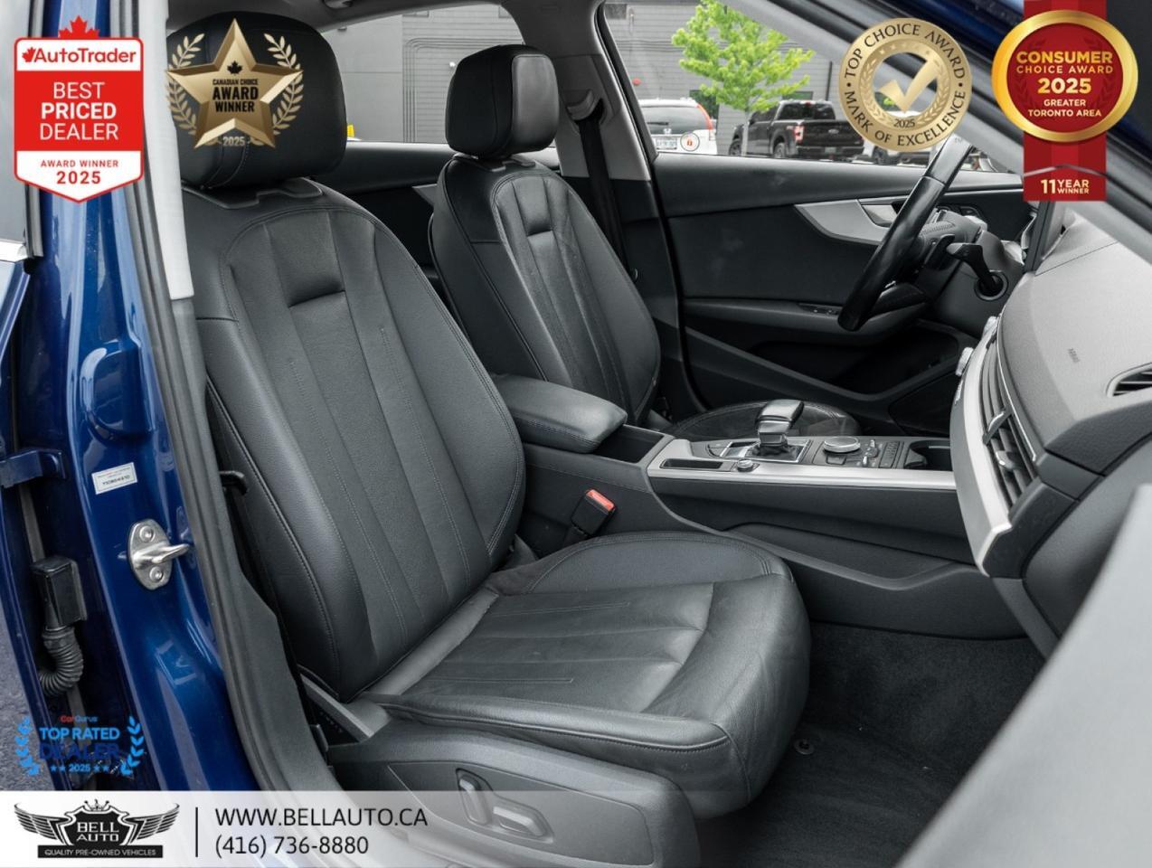 2017 Audi A4 Komfort | LTHR  | SUNROOF | DRIVEMODS | KEYLESS Toronto ON
