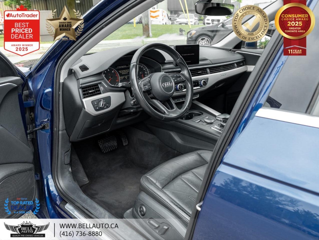 2017 Audi A4 Komfort | LTHR  | SUNROOF | DRIVEMODS | KEYLESS Toronto ON