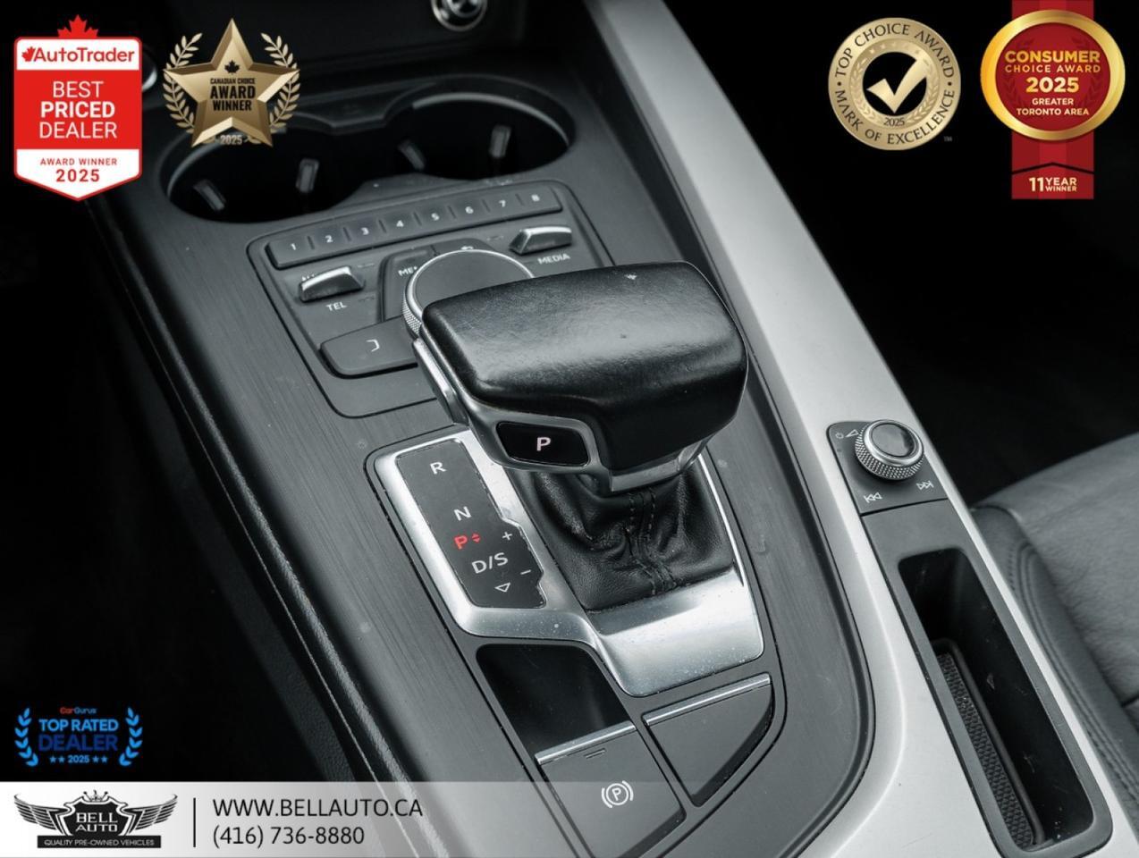 2017 Audi A4 Komfort PRMAUDIO B.CAM NAVI PARKSENSORS Toronto ON