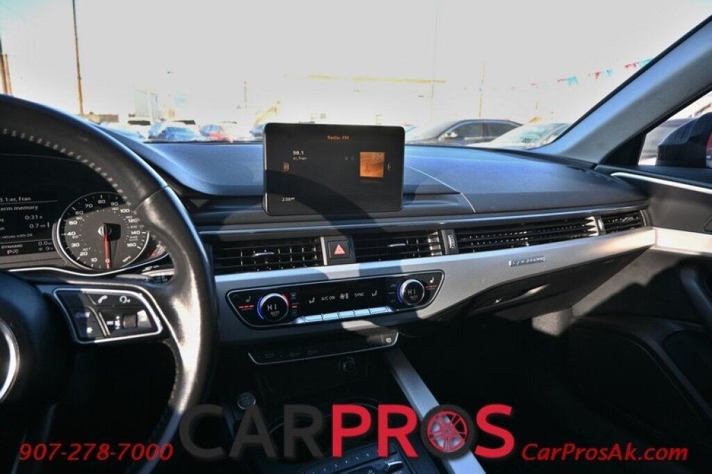 2017 Audi A4 Premium - AWD - Automatic - Power & Heated Leather Seats - Backup Camera - Sunroof - Keyless Entry & Push to Start - Aluminum Wheels - 1-Owner Anchorage AK