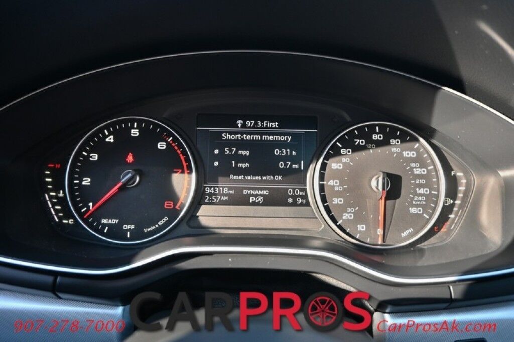 2017 Audi A4 Premium - AWD - Automatic - Power & Heated Leather Seats - Backup Camera - Sunroof - Keyless Entry & Push to Start - Aluminum Wheels - 1-Owner Anchorage AK