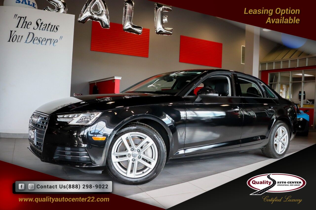 2017 Audi A4 Premium Navigation Plus and Convenience Pkg Springfield NJ 2017 Audi A4 Premium Navigation Plus and Convenience Pkg Springfield NJ