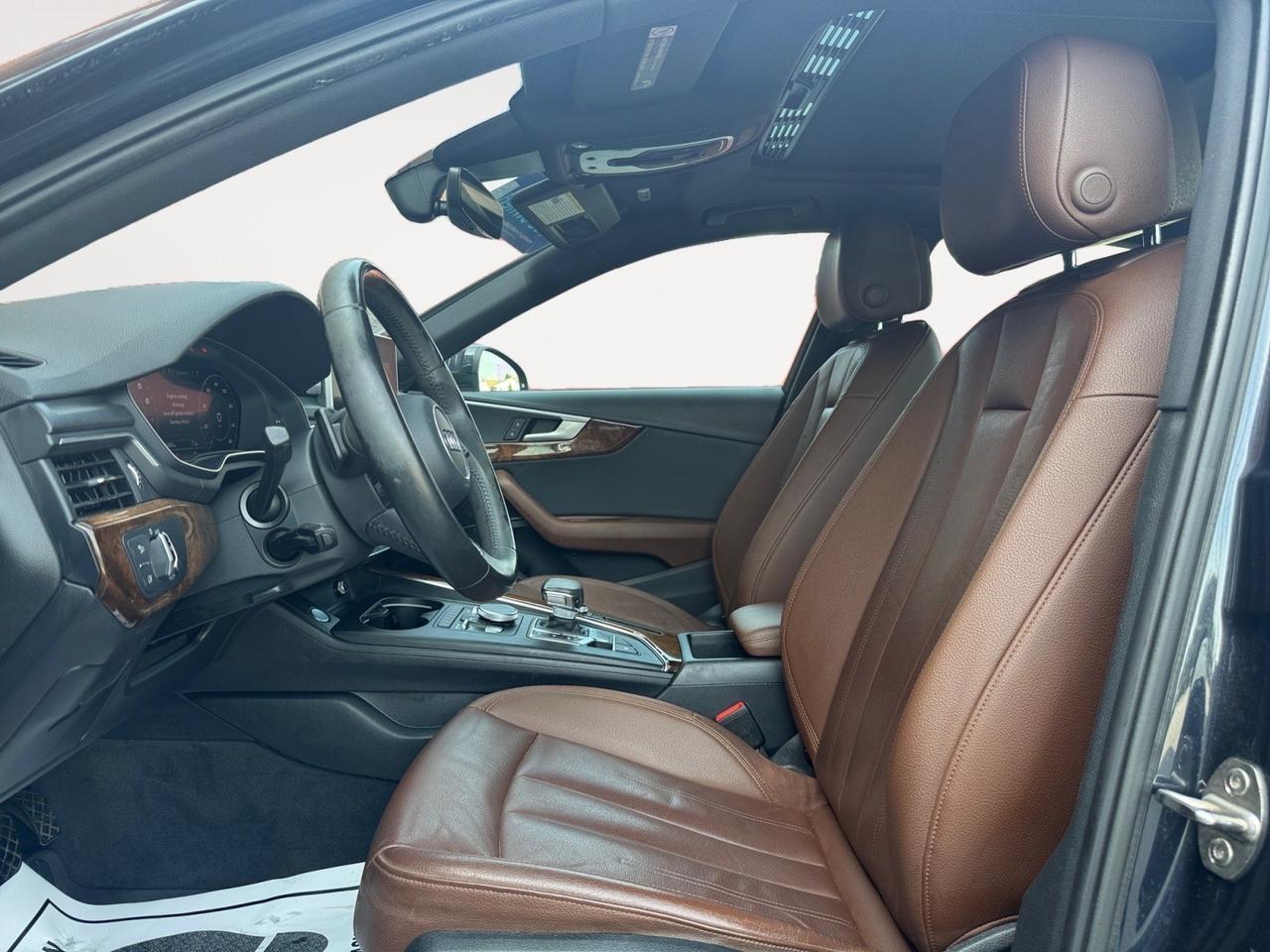 2017 Audi A4, Premium Plus, APPLE CARPLAY, ANDROID AUTO, SUNROOF, HEATED FRONT/BACK SEATS, UNIVERSAL GARAGE DOOR OPENER, POWER MIRRORS, BLUETOOTH, ONLY 1 OWNER!