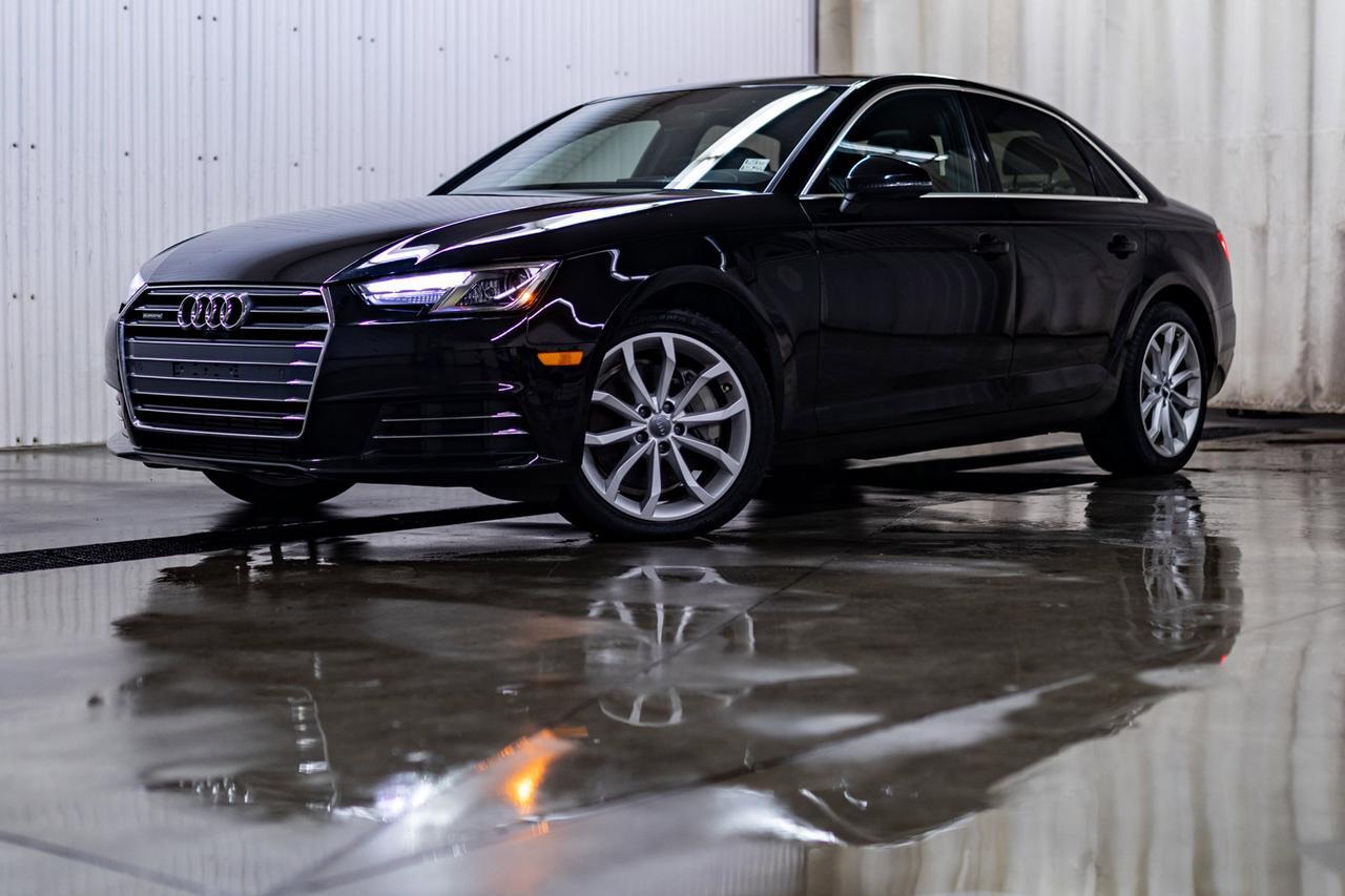 2017 Audi A4 Quattro Progressiv Leather Roof Nav Red Deer AB