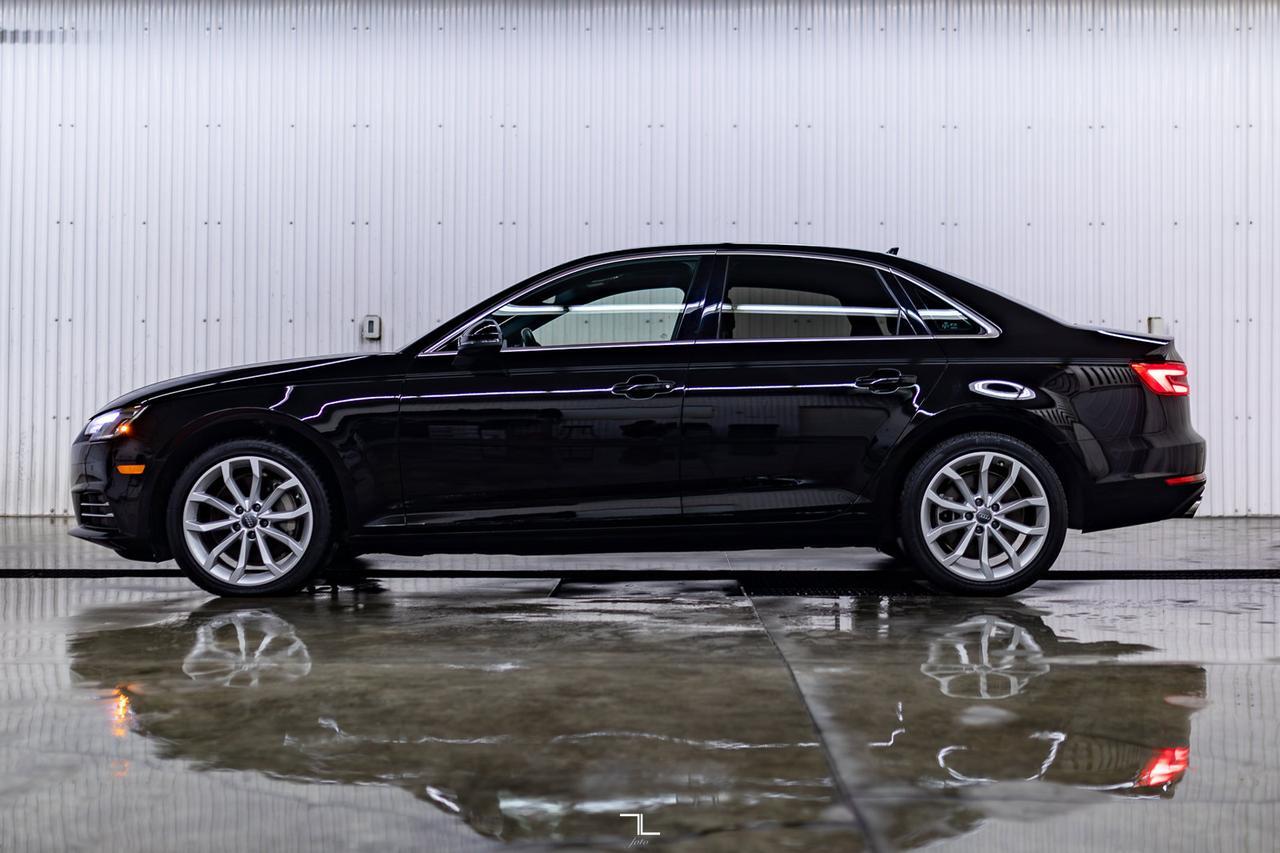2017 Audi A4 Quattro Progressiv Leather Roof Nav Red Deer AB