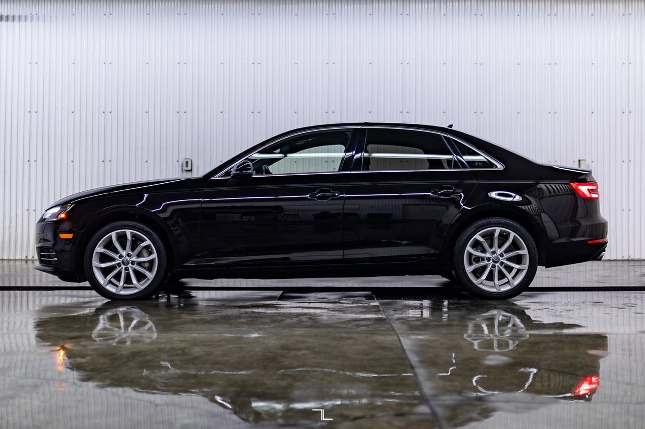 2017 Audi A4 Quattro Progressiv Leather Roof Nav Red Deer AB