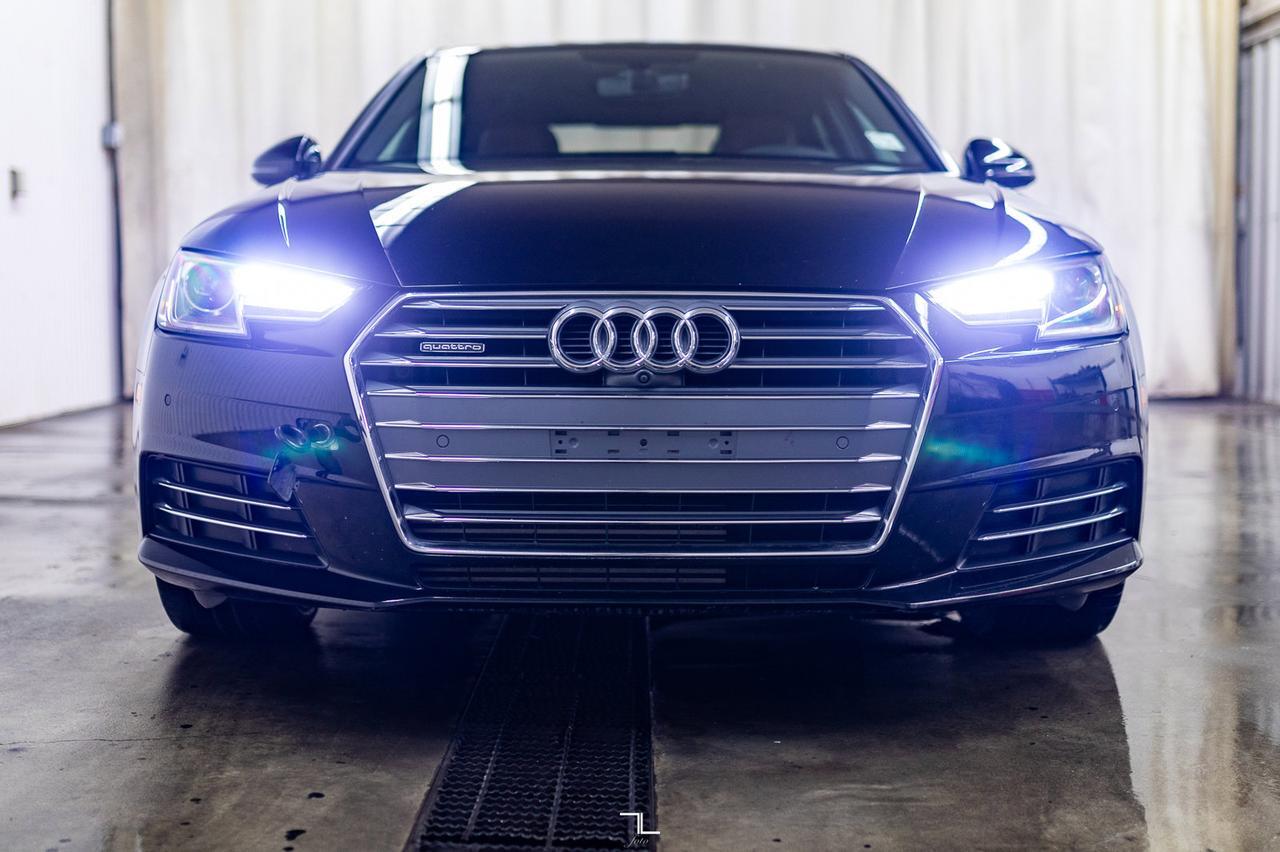 2017 Audi A4 Quattro Progressiv Leather Roof Nav Red Deer AB