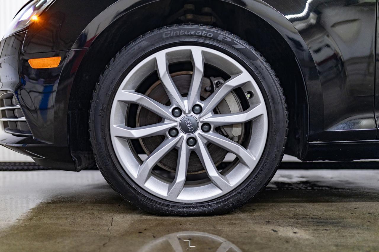 2017 Audi A4 Quattro Progressiv Leather Roof Nav Red Deer AB