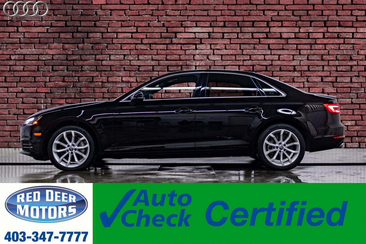2017 Audi A4 Quattro Progressiv Leather Roof Nav