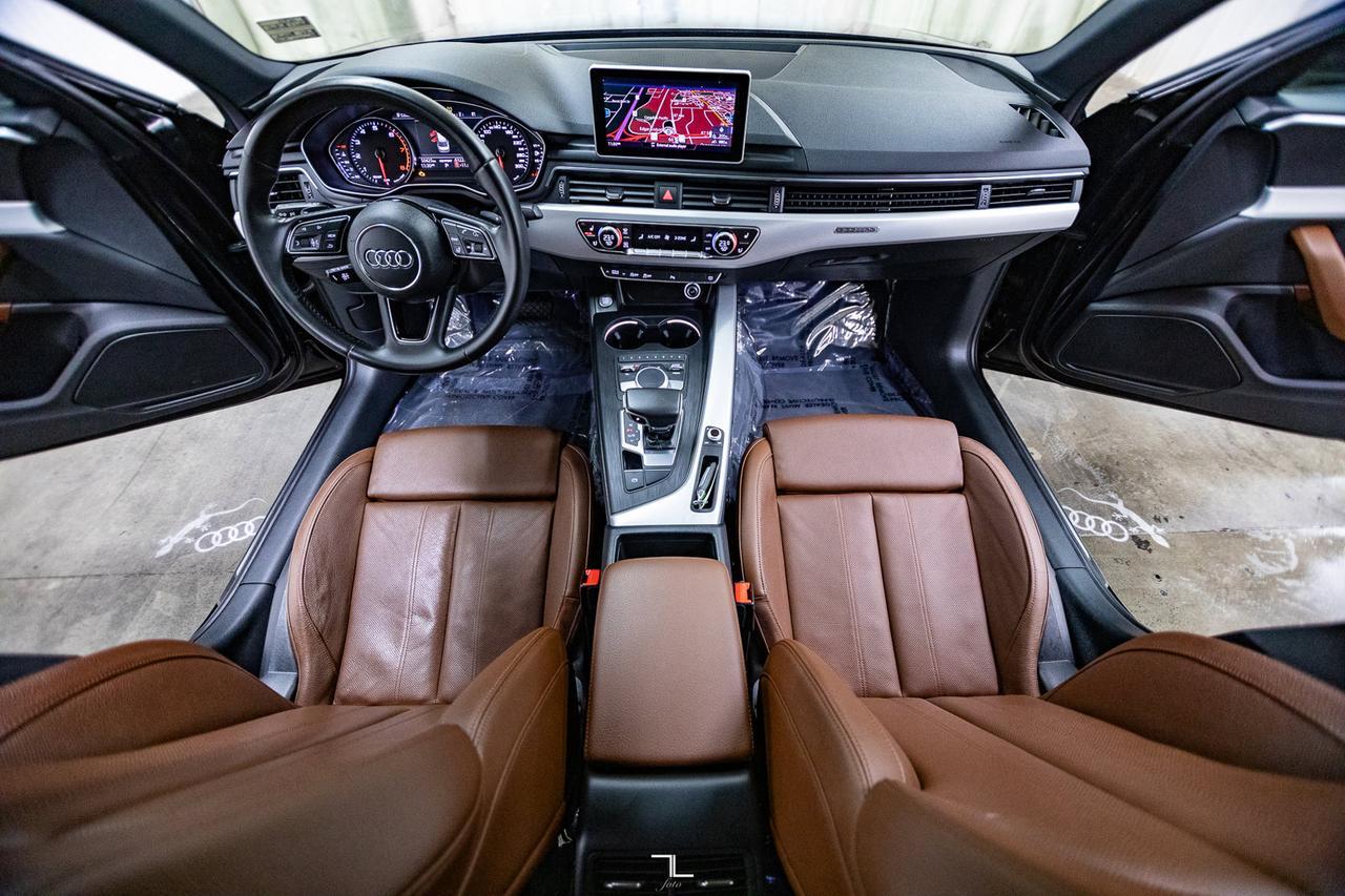 2017 Audi A4 Quattro Progressiv Leather Roof Nav Red Deer AB