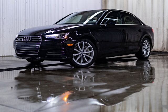 2017 Audi A4 Quattro Progressiv Leather Roof Nav Red Deer AB