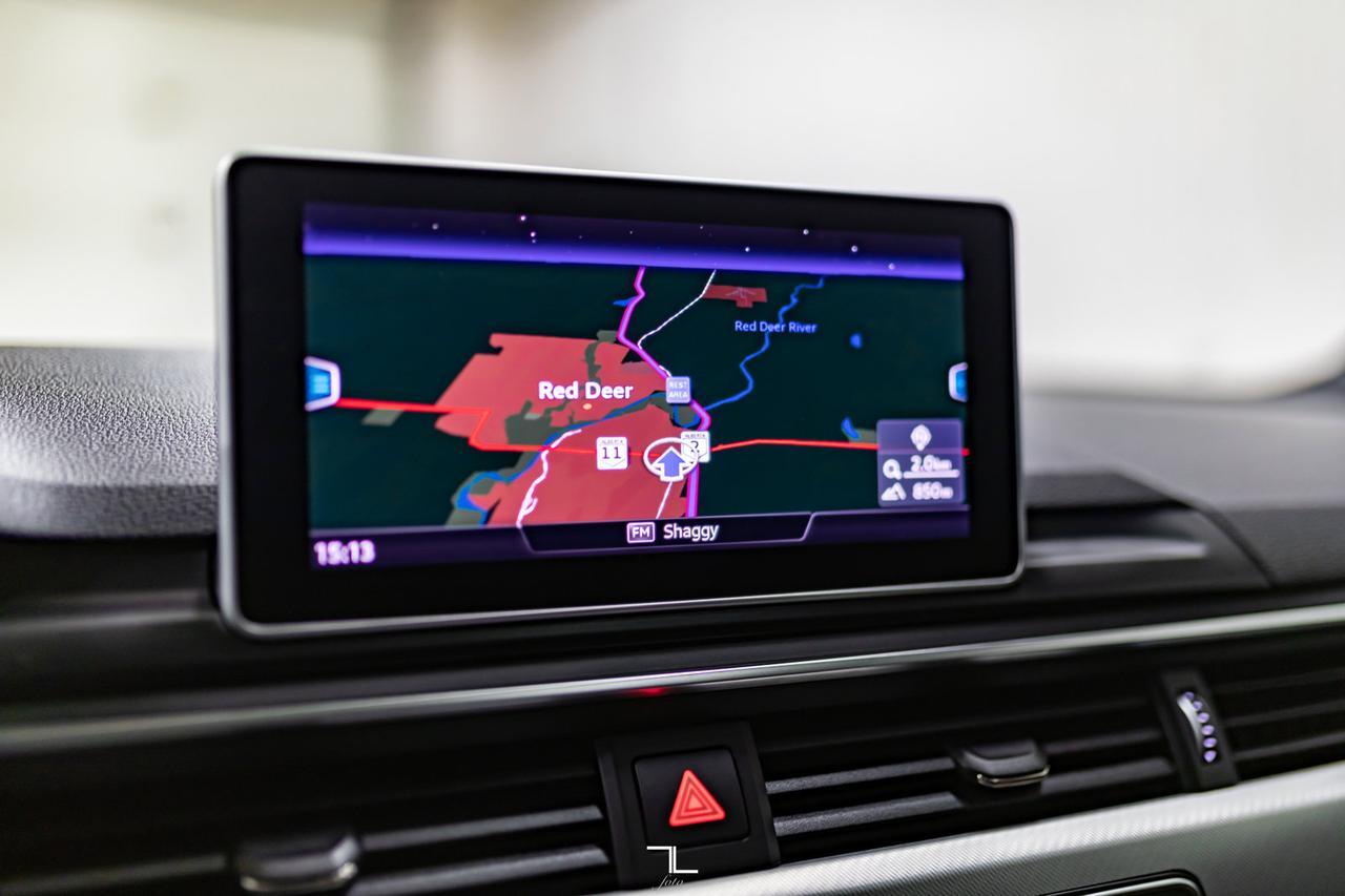 2017 Audi A4 Quattro Technik Leather Roof Nav BCam Red Deer AB