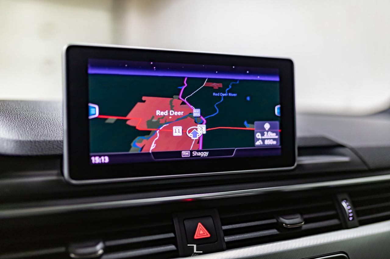 2017 Audi A4 Quattro Technik Leather Roof Nav BCam Red Deer AB