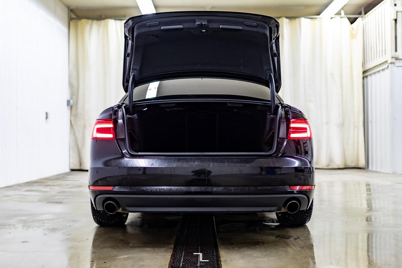 2017 Audi A4 Quattro Technik Leather Roof Nav BCam Red Deer AB