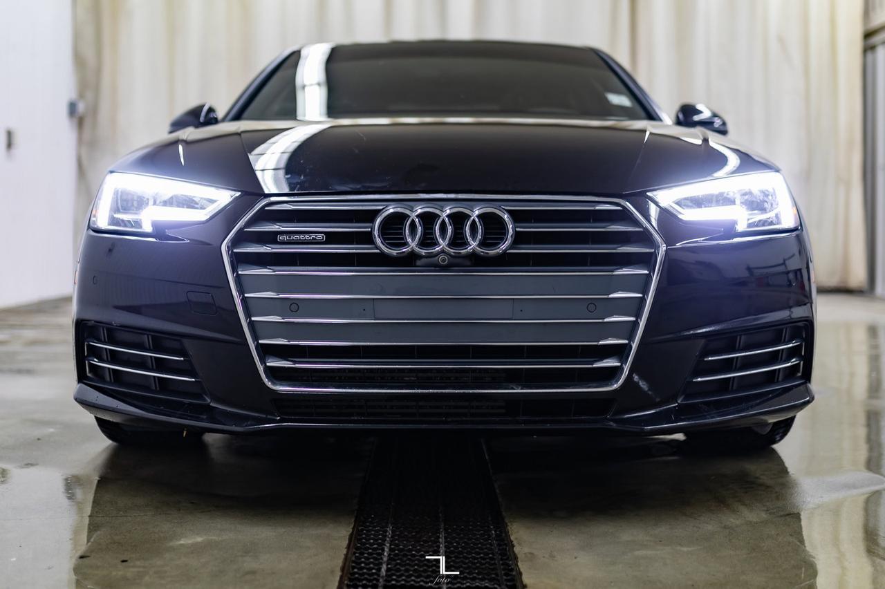 2017 Audi A4 Quattro Technik Leather Roof Nav BCam Red Deer AB