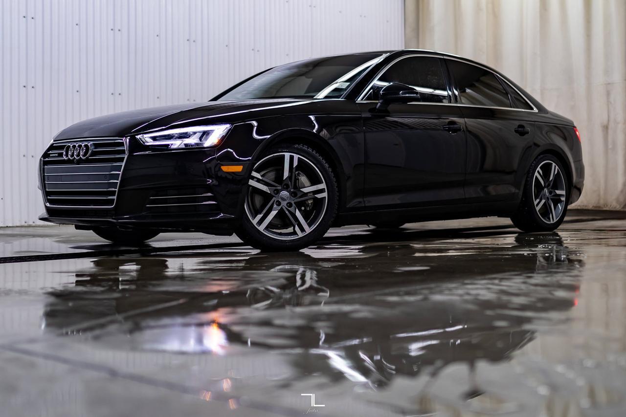 2017 Audi A4 Quattro Technik Leather Roof Nav BCam Red Deer AB