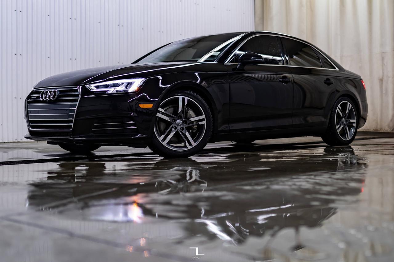 2017 Audi A4 Quattro Technik Leather Roof Nav BCam Red Deer AB
