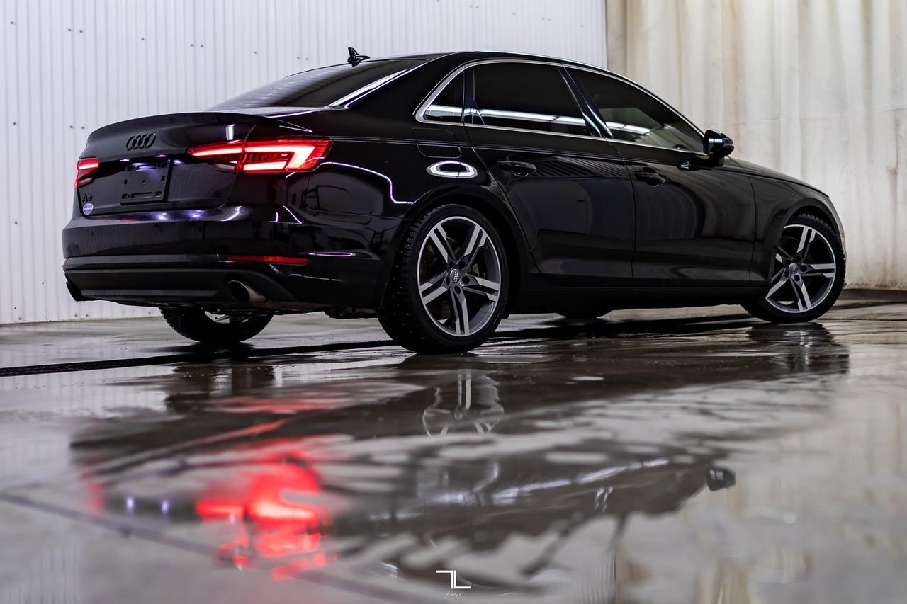 2017 Audi A4 Quattro Technik Leather Roof Nav BCam Red Deer AB