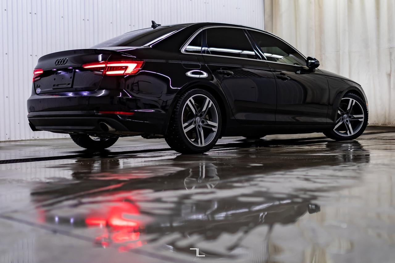 2017 Audi A4 Quattro Technik Leather Roof Nav BCam Red Deer AB