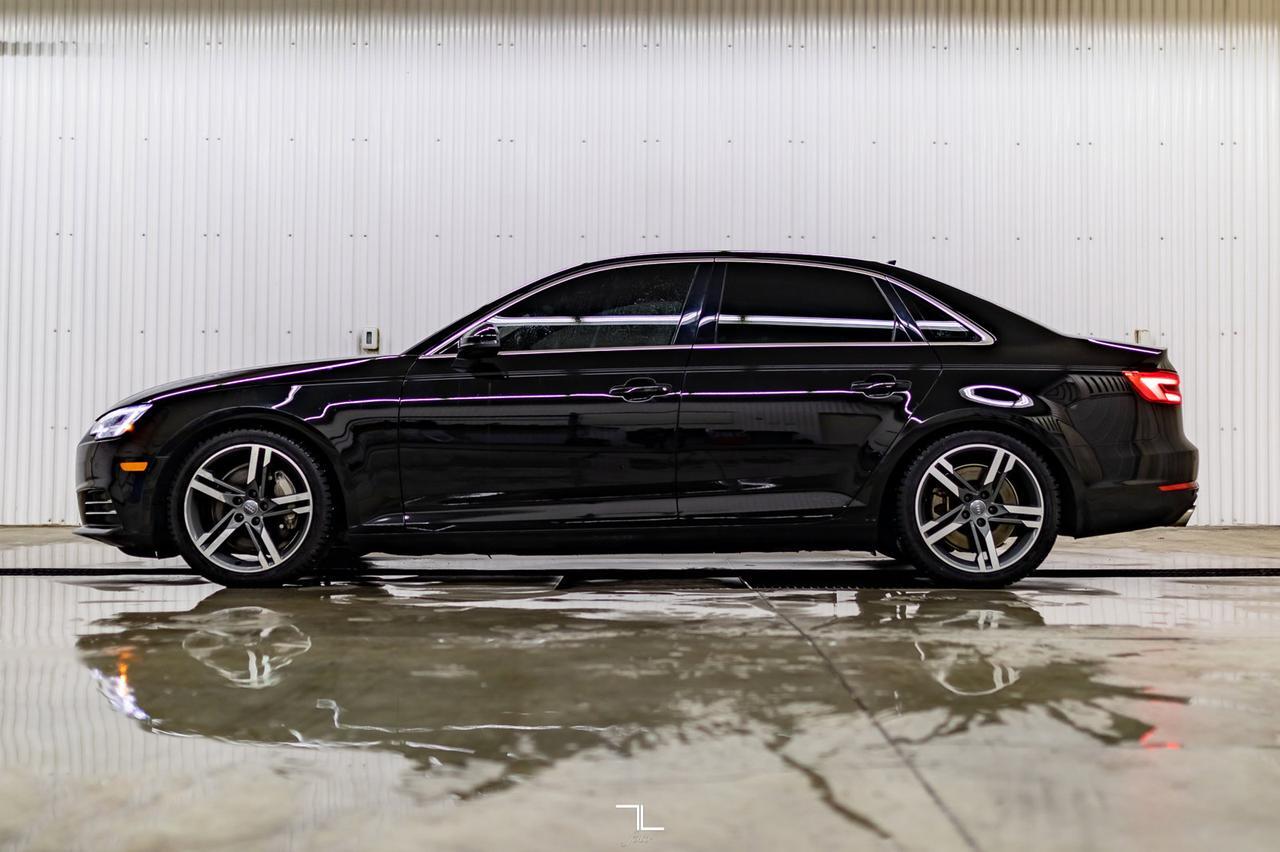 2017 Audi A4 Quattro Technik Leather Roof Nav BCam Red Deer AB