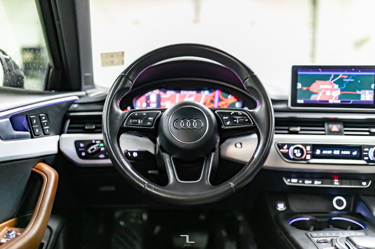 2017 Audi A4 Quattro Technik Leather Roof Nav BCam Red Deer AB