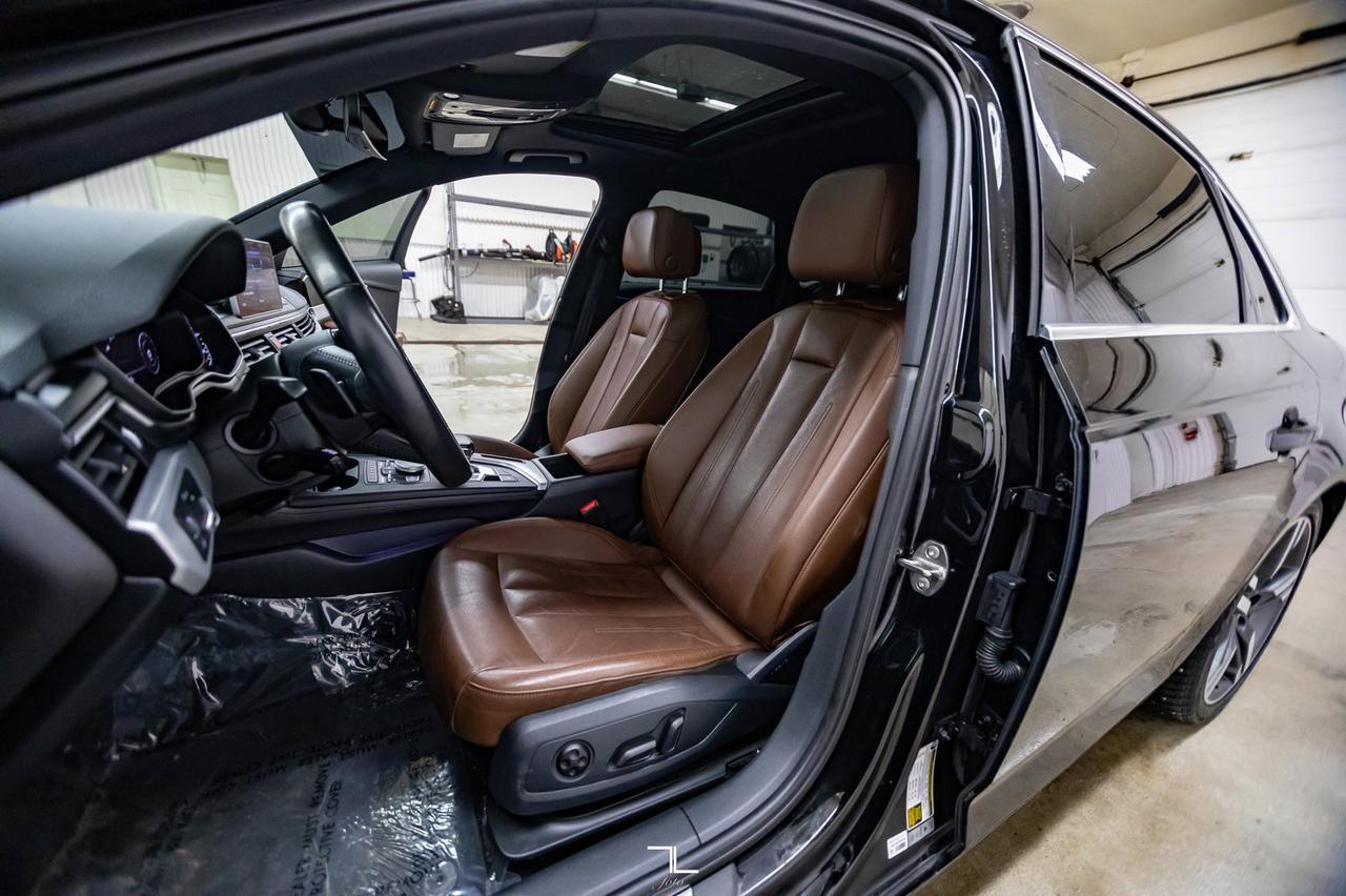 2017 Audi A4 Quattro Technik Leather Roof Nav BCam Red Deer AB