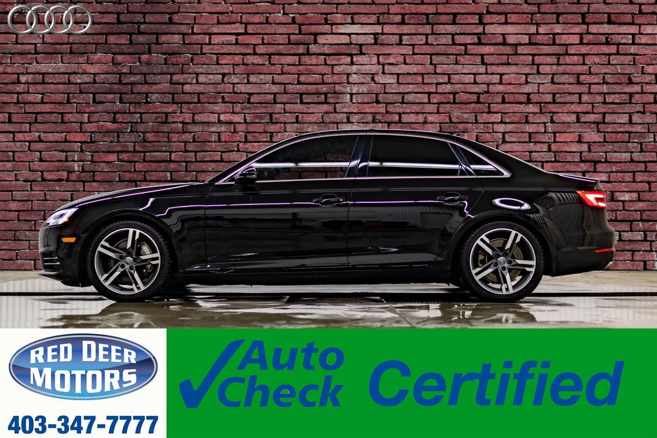 2017 Audi A4 Quattro Technik Leather Roof Nav BCam