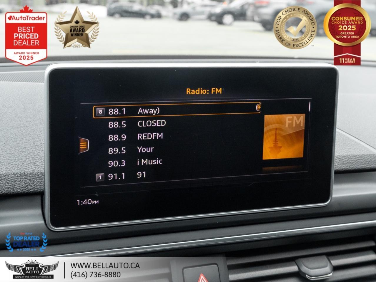 2017 Audi A4 Technik | QUATTRO | S-LINE | NAVI | 360CAM | SUNROOF Toronto ON