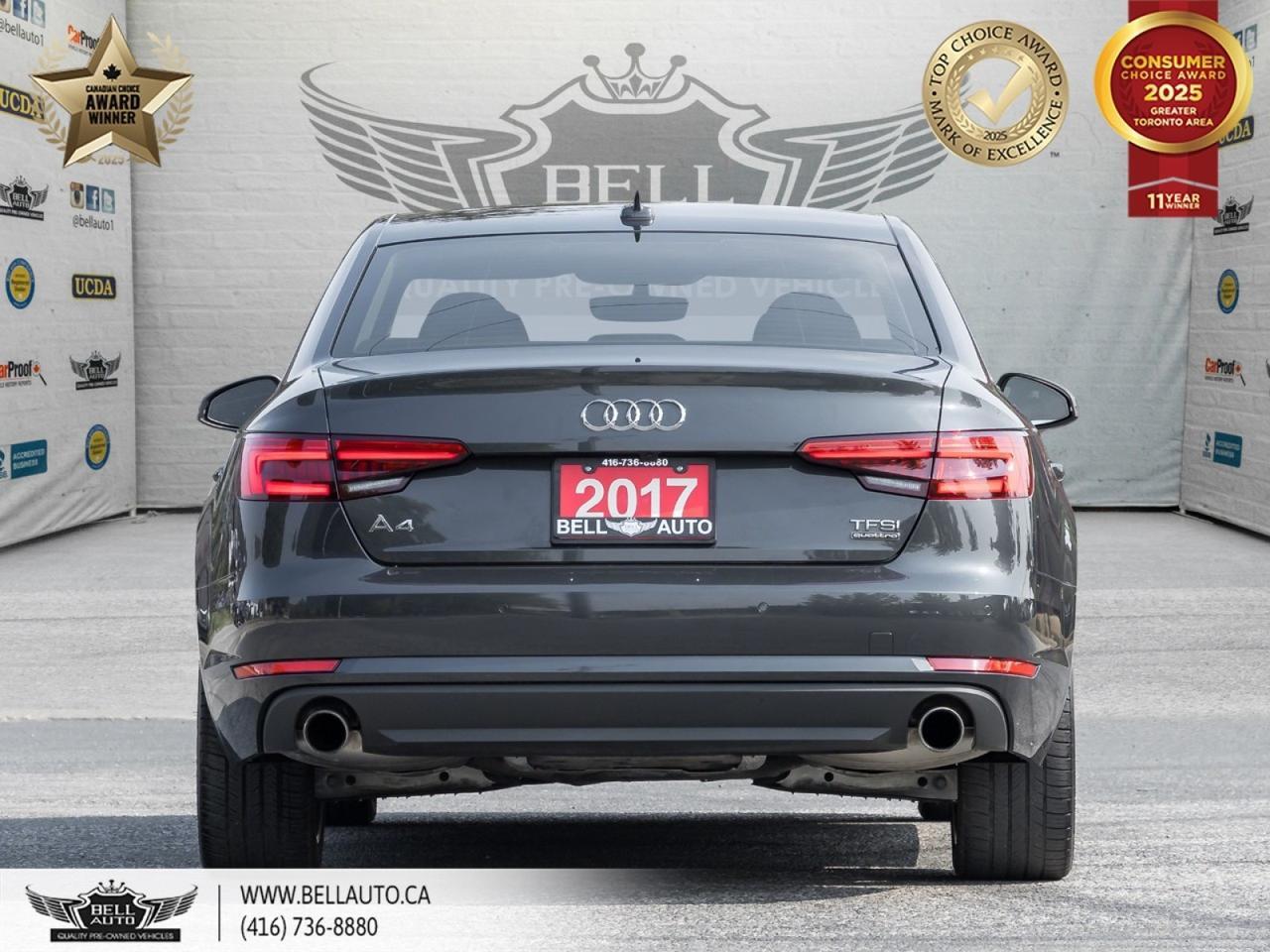 2017 Audi A4 Technik | QUATTRO | SUNROOF | BANG&OLUFSEN | MEMORY SEATS | AMBIENTLIGHTS | NAVI | BACKUPCAM Toronto ON
