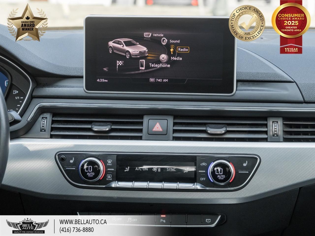 2017 Audi A4 Technik | QUATTRO | SUNROOF | BANG&OLUFSEN | MEMORY SEATS | AMBIENTLIGHTS | NAVI | BACKUPCAM Toronto ON