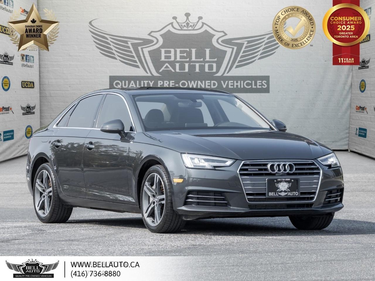 2017 Audi A4 Technik | QUATTRO | SUNROOF | BANG&OLUFSEN | MEMORY SEATS | AMBIENTLIGHTS | NAVI | BACKUPCAM Toronto ON