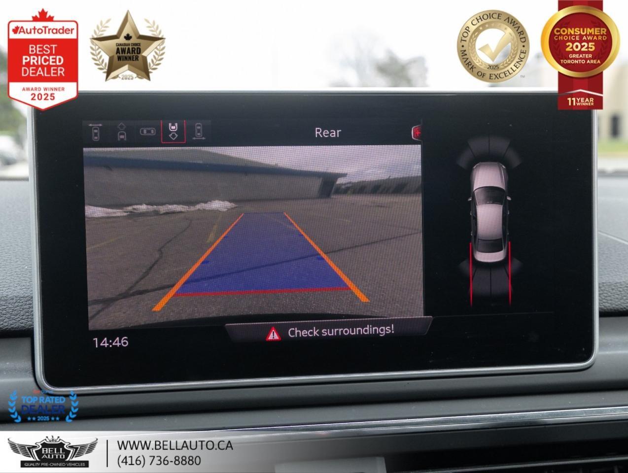 2017 Audi A4 Technik | S-LINE | B&O | NAVI | B.CAM | SUNROOF | MMRYSEATS Toronto ON