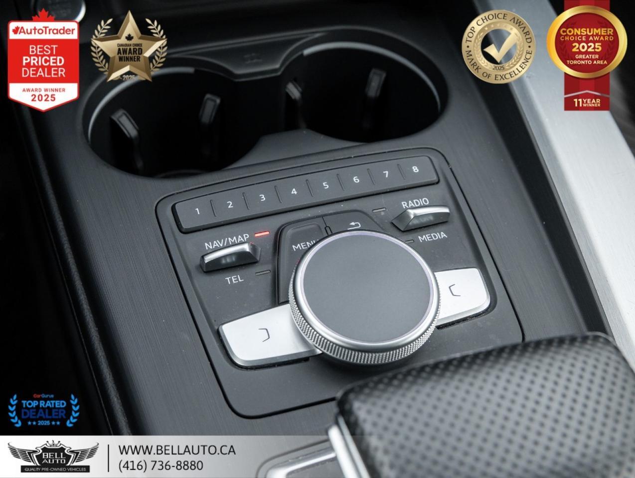 2017 Audi A4 Technik | S-LINE | B&O | NAVI | B.CAM | SUNROOF | MMRYSEATS Toronto ON