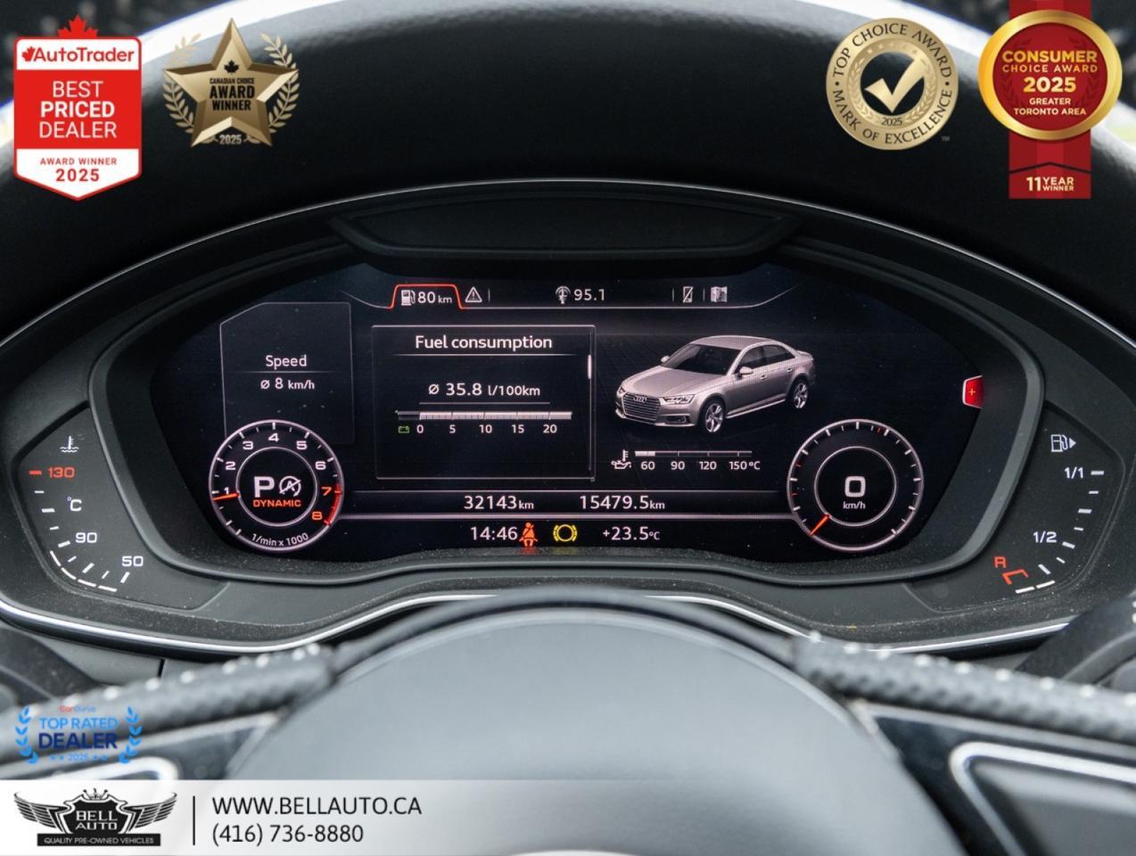 2017 Audi A4 Technik | S-LINE | B&O | NAVI | B.CAM | SUNROOF | MMRYSEATS Toronto ON