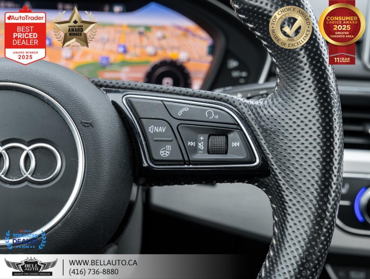 2017 Audi A4 Technik | S-LINE | B&O | NAVI | B.CAM | SUNROOF | MMRYSEATS Toronto ON