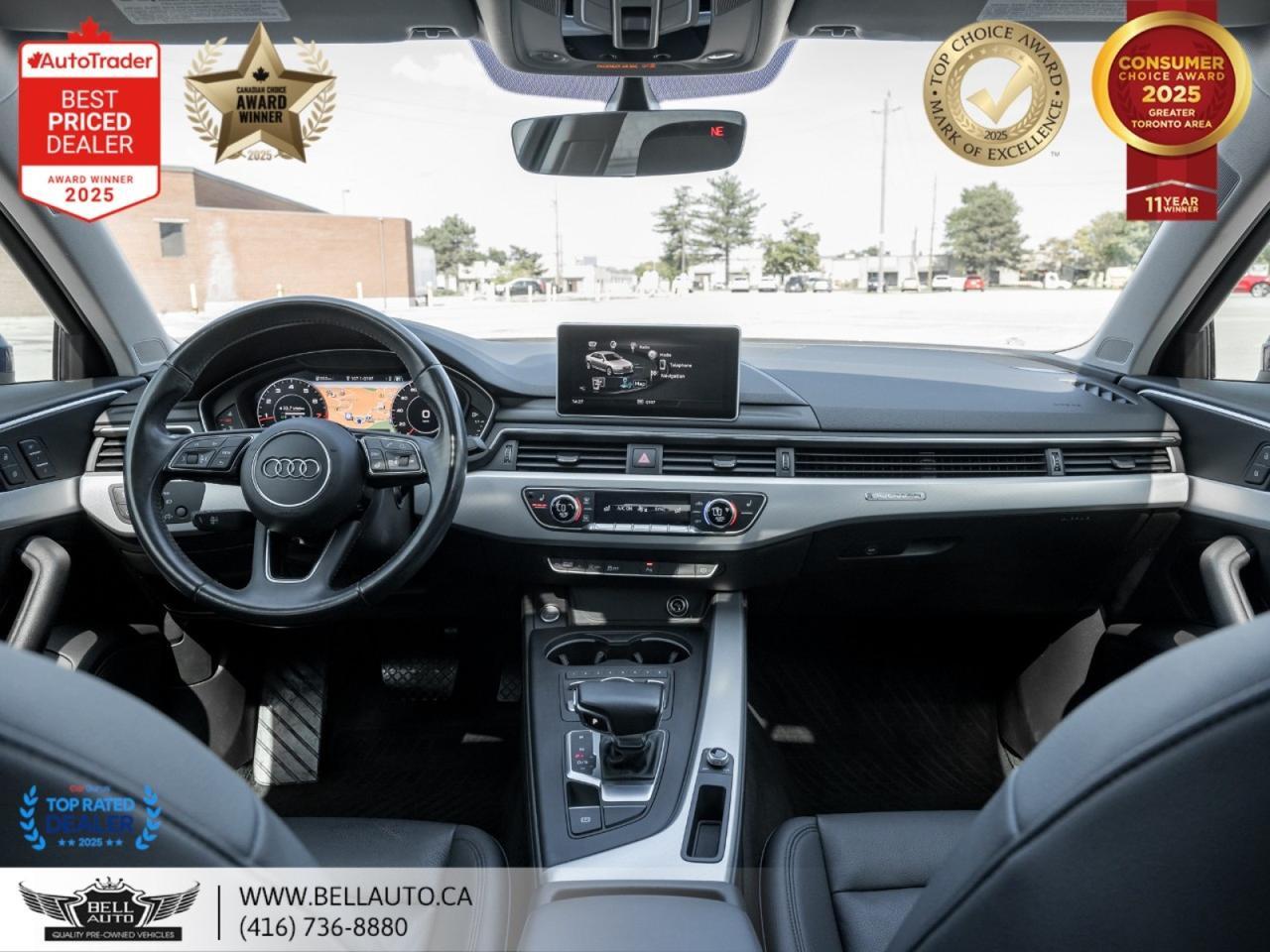 2017 Audi A4 Technik | SUNROOF | CARPLAY | PARKDISTCONTROL | PWR & MMRY SEATS | LOWKMS Toronto ON