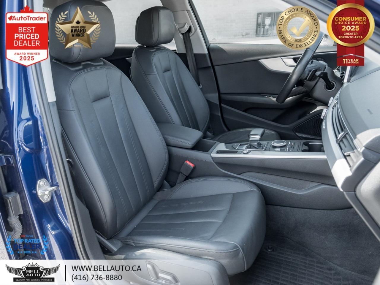 2017 Audi A4 Technik | SUNROOF | CARPLAY | PARKDISTCONTROL | PWR & MMRY SEATS | LOWKMS Toronto ON